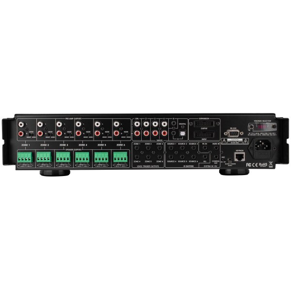 Main product image for 6-Source 6-Zone Professional Multi-Room Audio Amplif 309-585